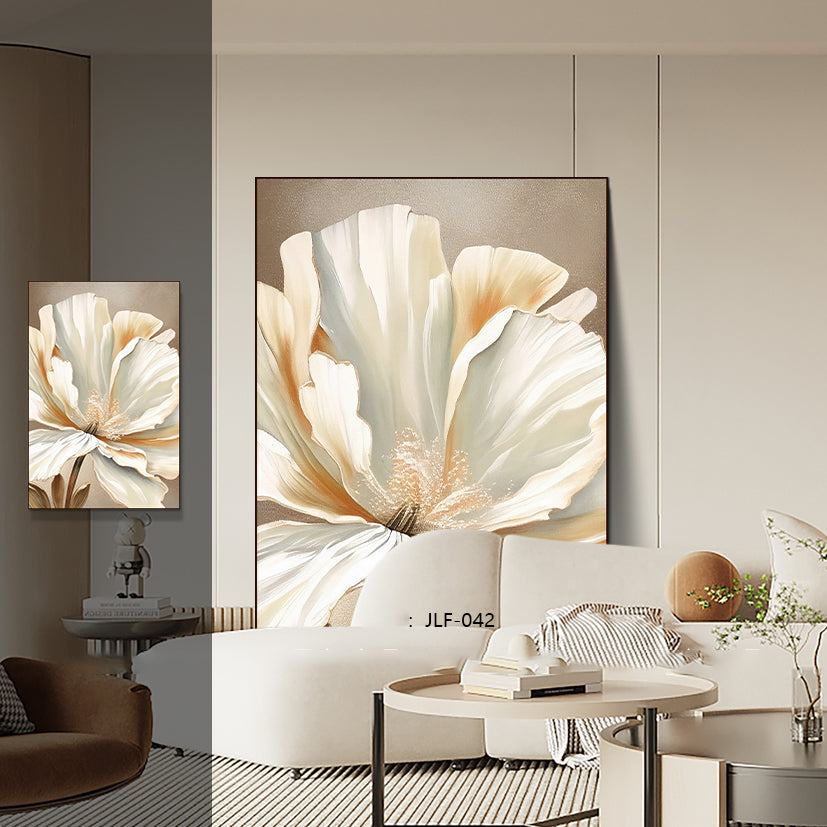 Hide Leather Carving Hot Stamping Rectangle Painting