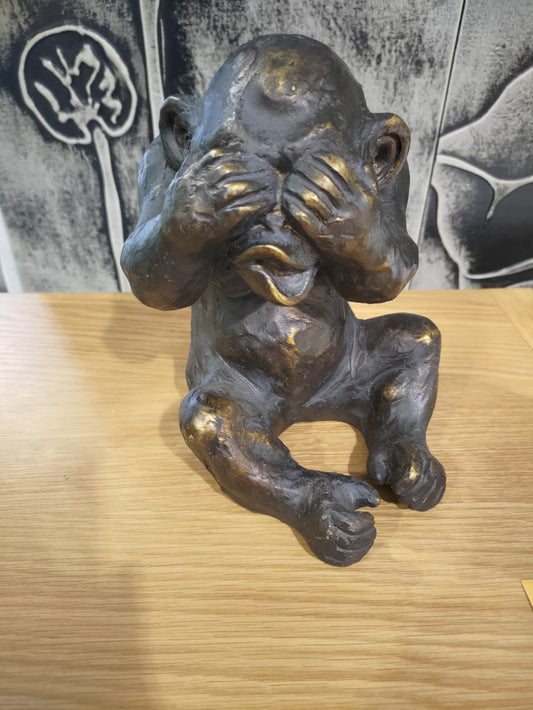 Three Wise Monkey Sculpture